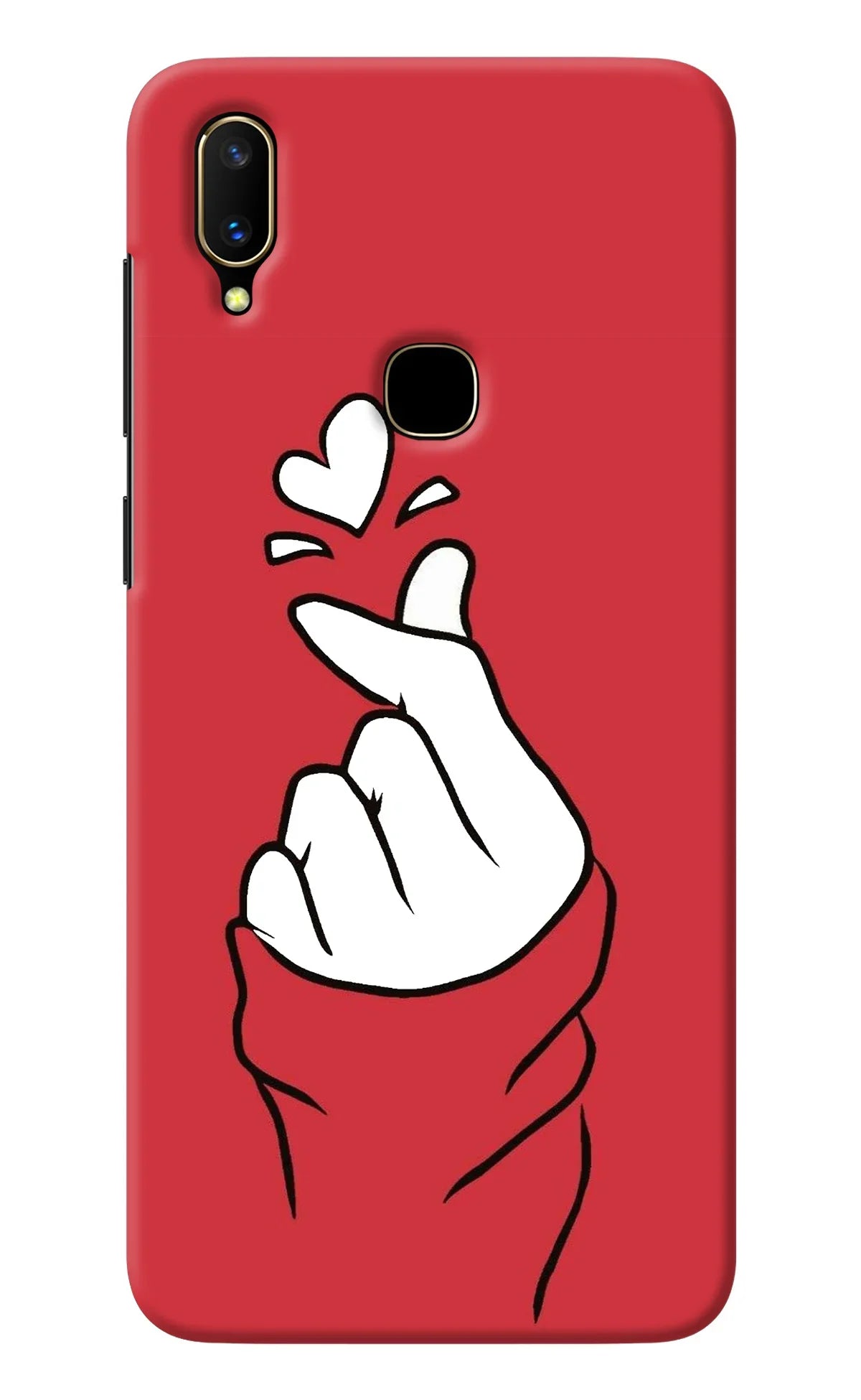 Korean Love Sign Vivo V11 Back Cover