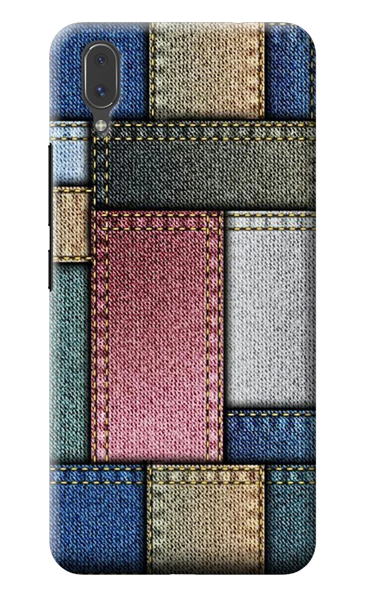 Multicolor Jeans Vivo X21 Back Cover