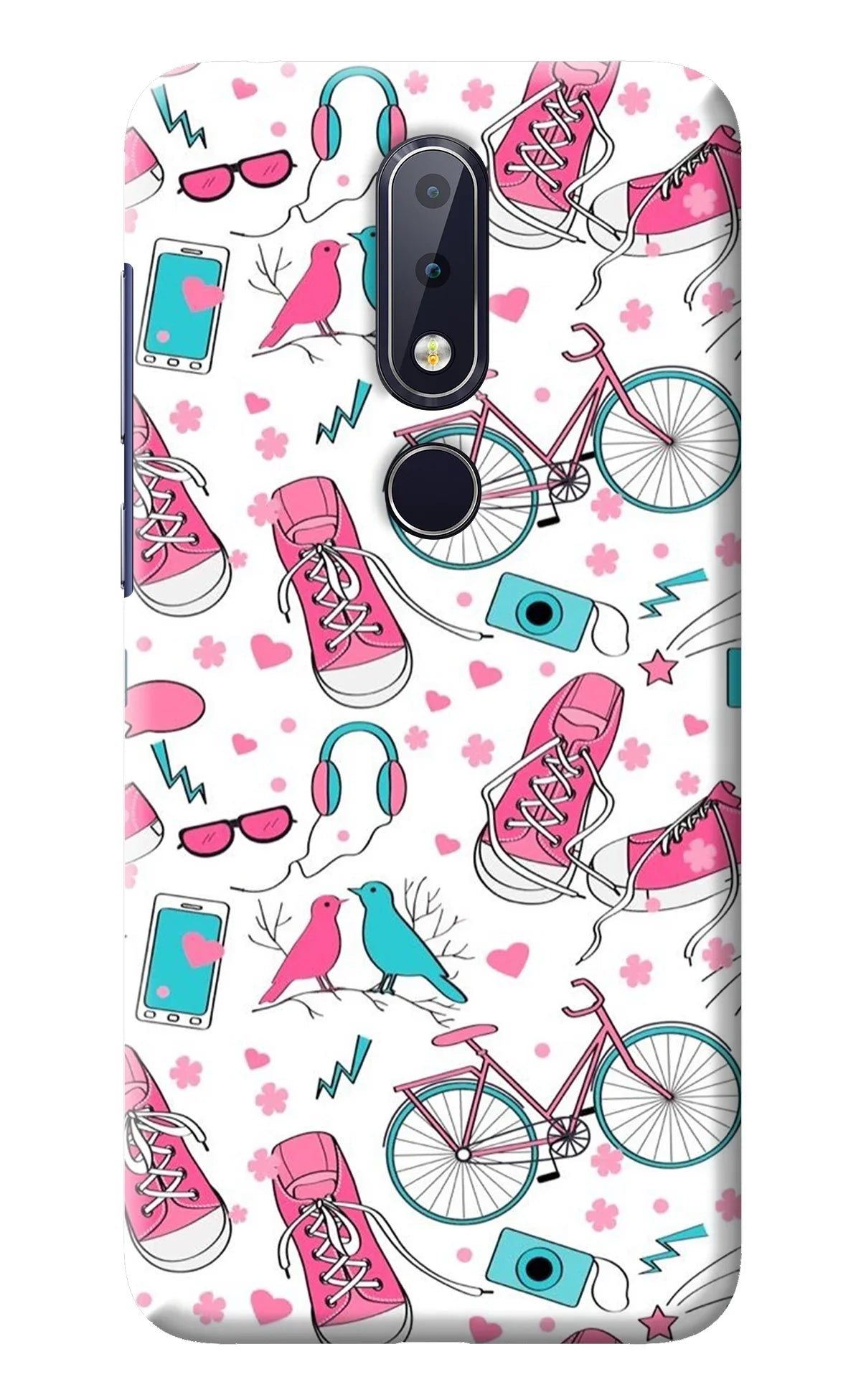 Artwork Nokia 6.1 plus Back Cover