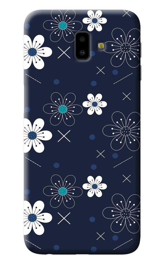 Flowers Samsung J6 plus Back Cover