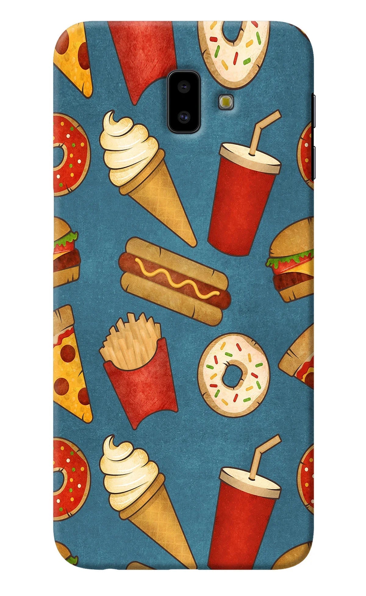 Foodie Samsung J6 plus Back Cover