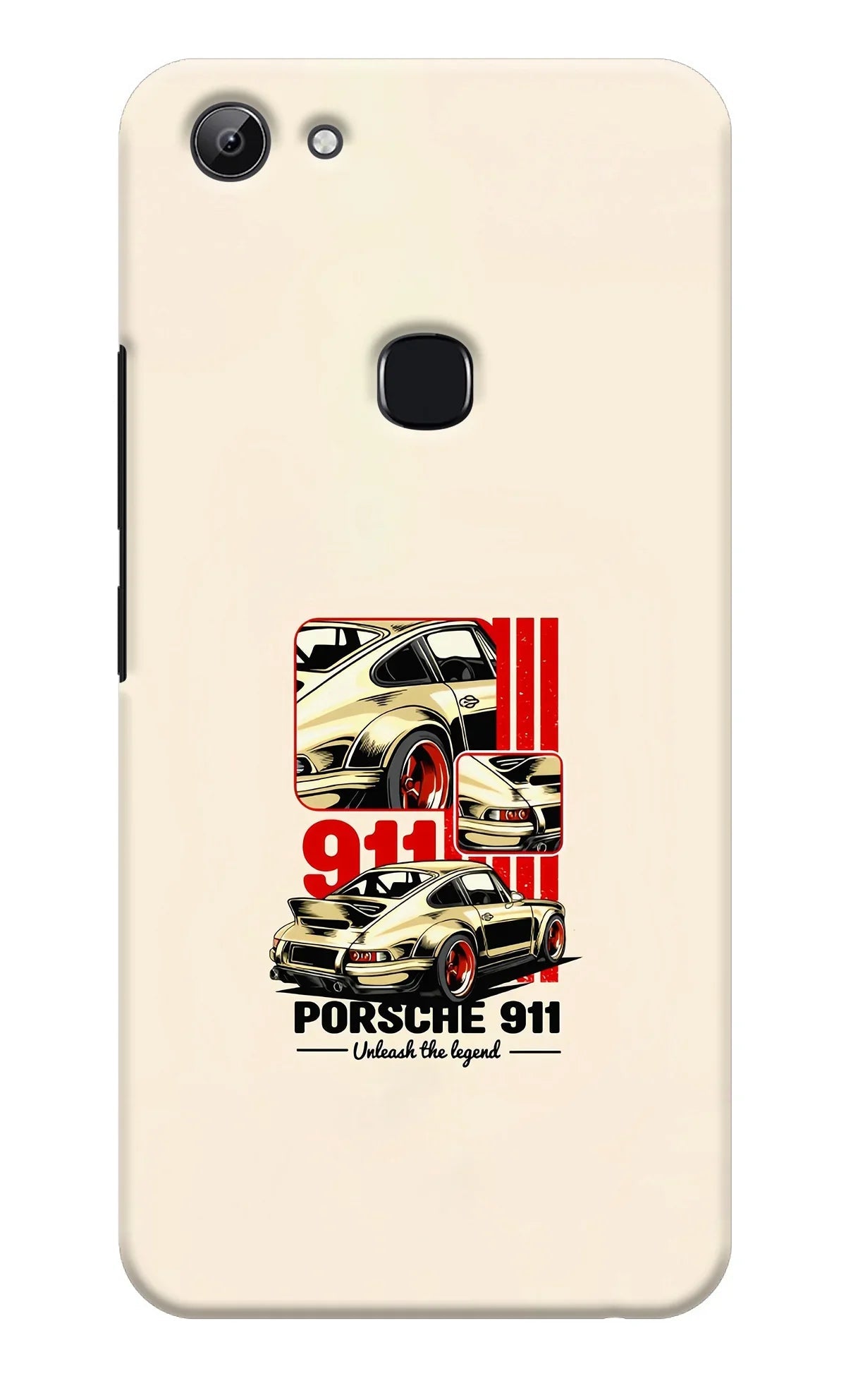 Classic Porsche 911 Vivo Y83 Back Cover