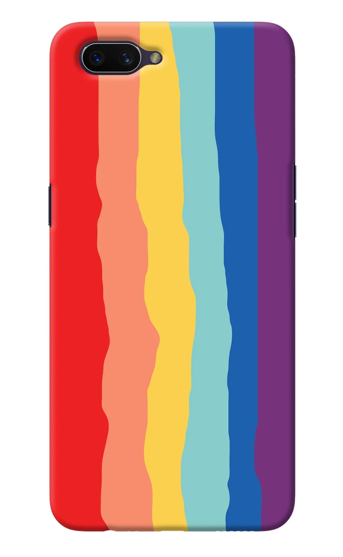 Rainbow Oppo A3S Back Cover