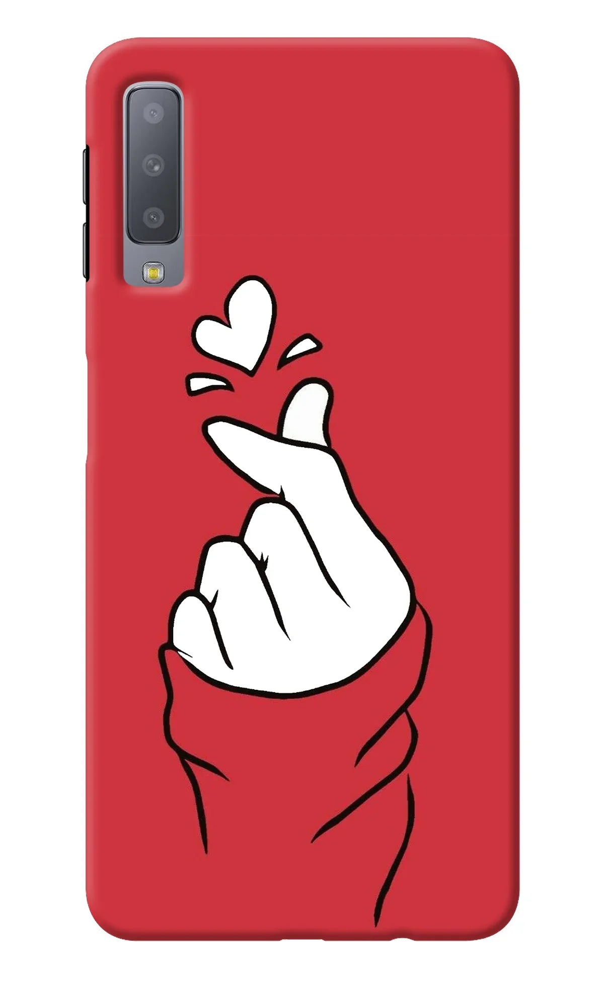 Korean Love Sign Samsung A7 Back Cover