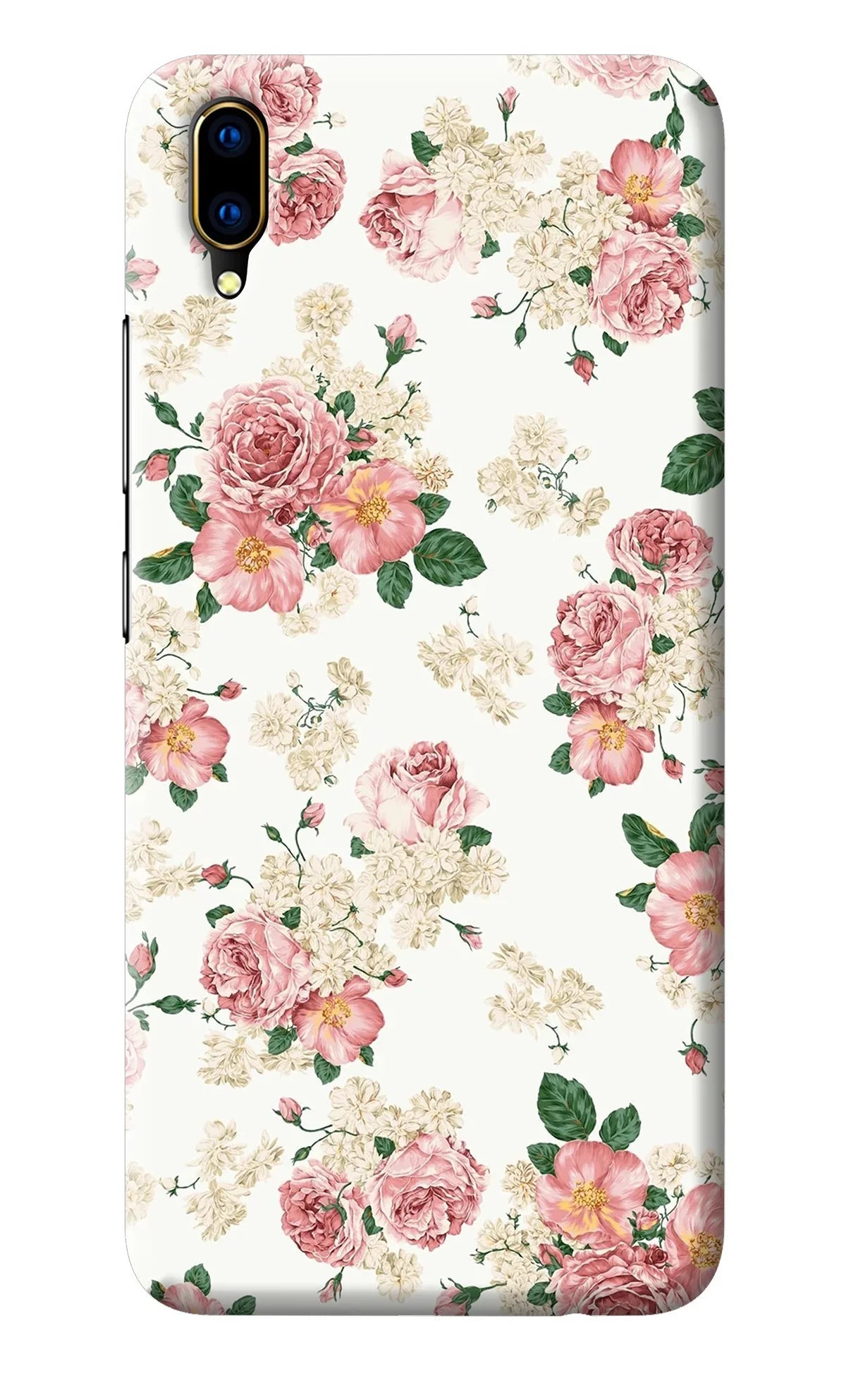 Flowers Vivo V11 Pro Back Cover