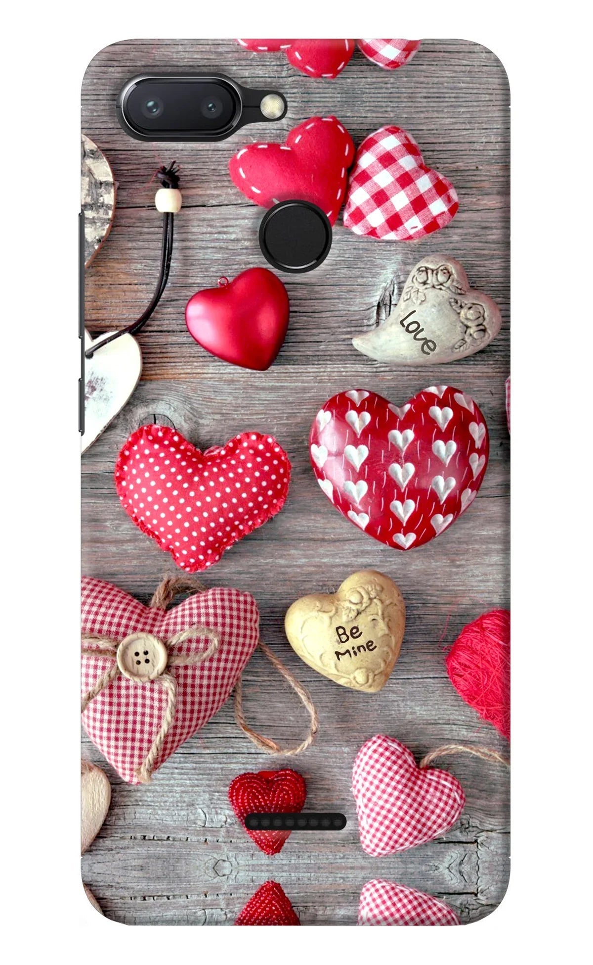 Love Wallpaper Redmi 6 Back Cover