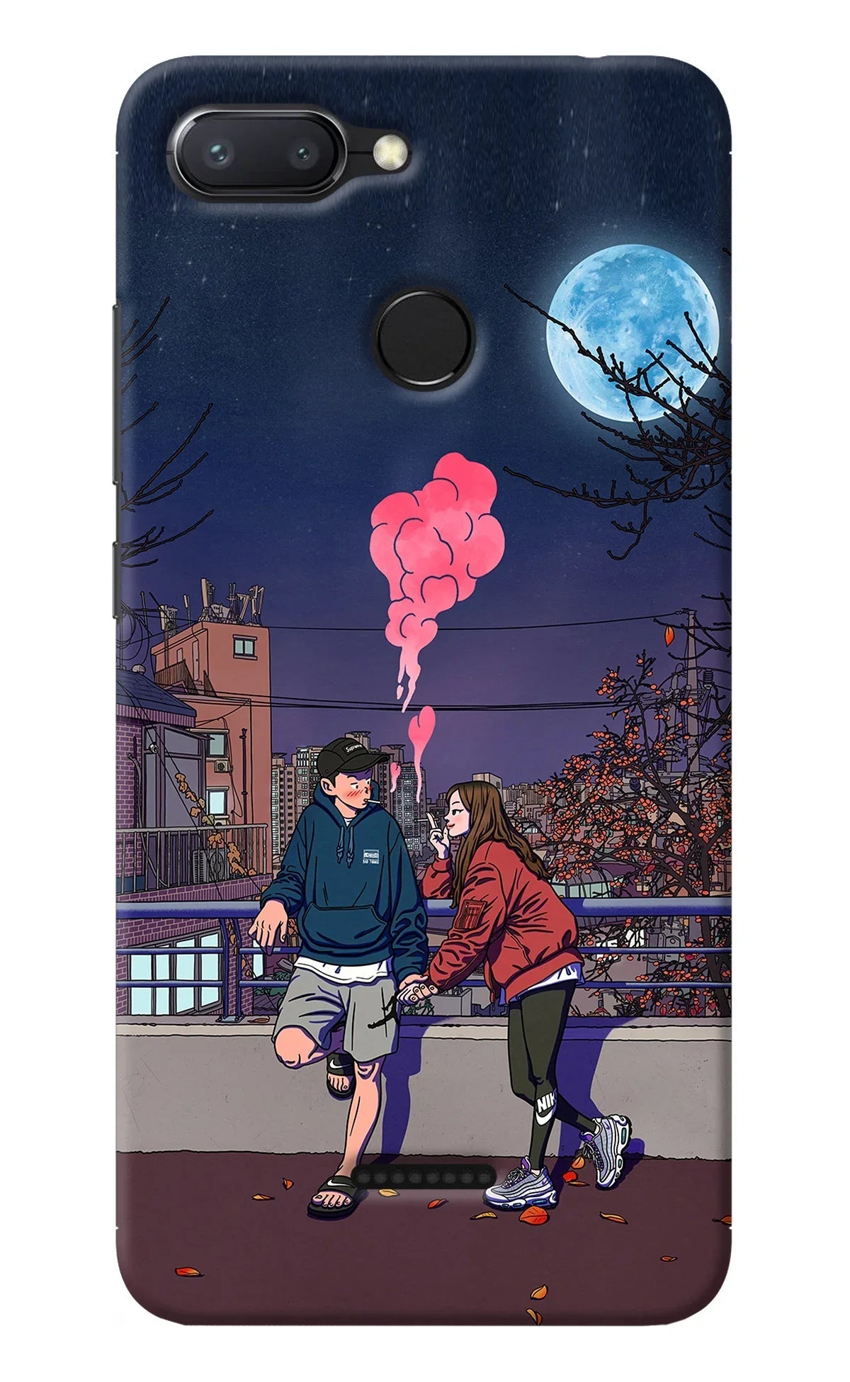 Chilling Couple Redmi 6 Back Cover