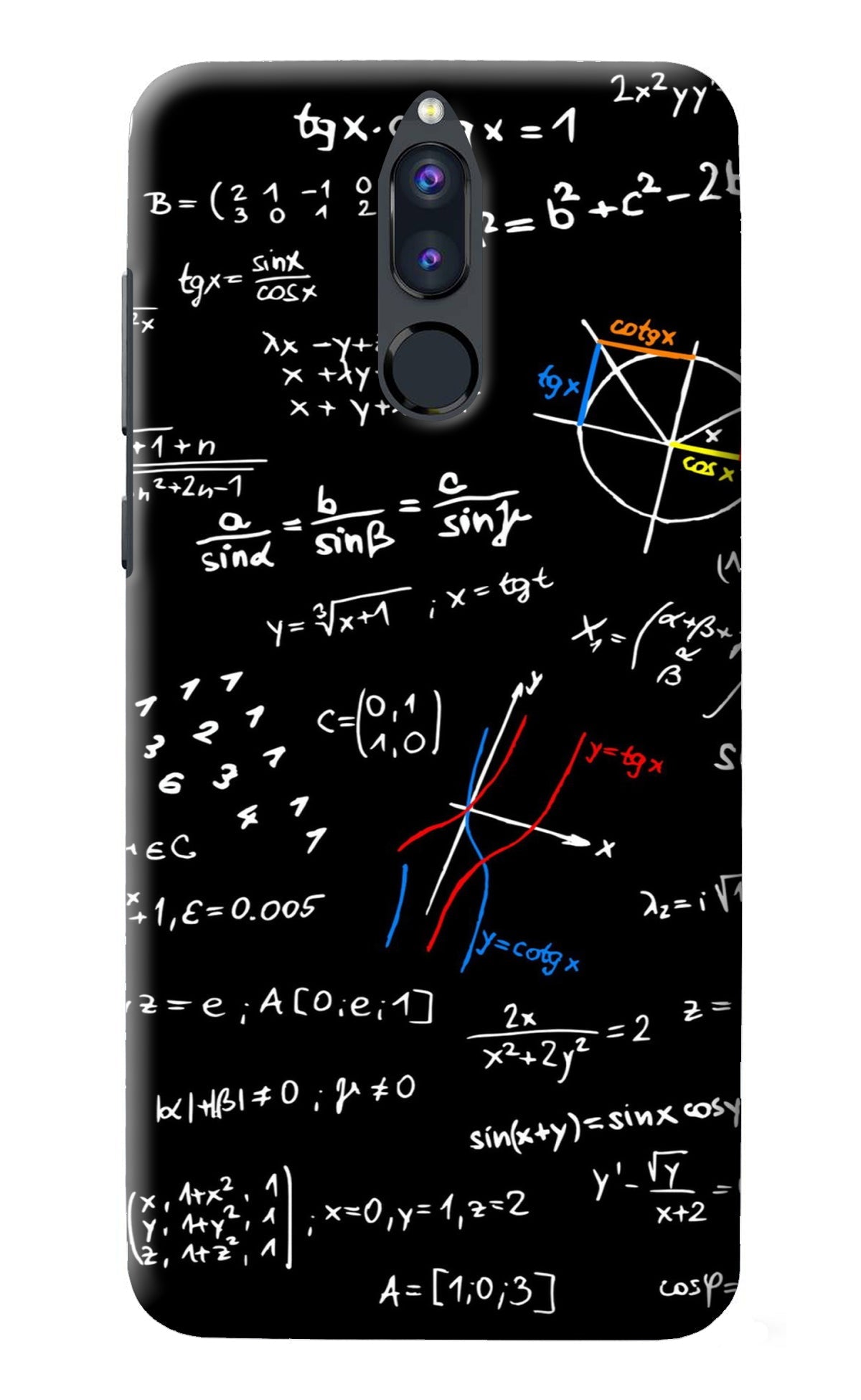 Mathematics Formula Honor 9i Back Cover