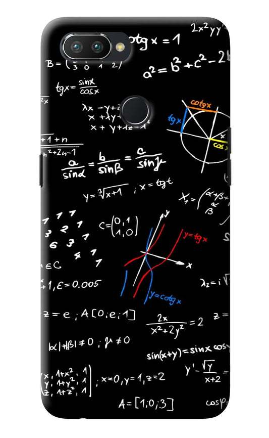Mathematics Formula Realme U1 Back Cover