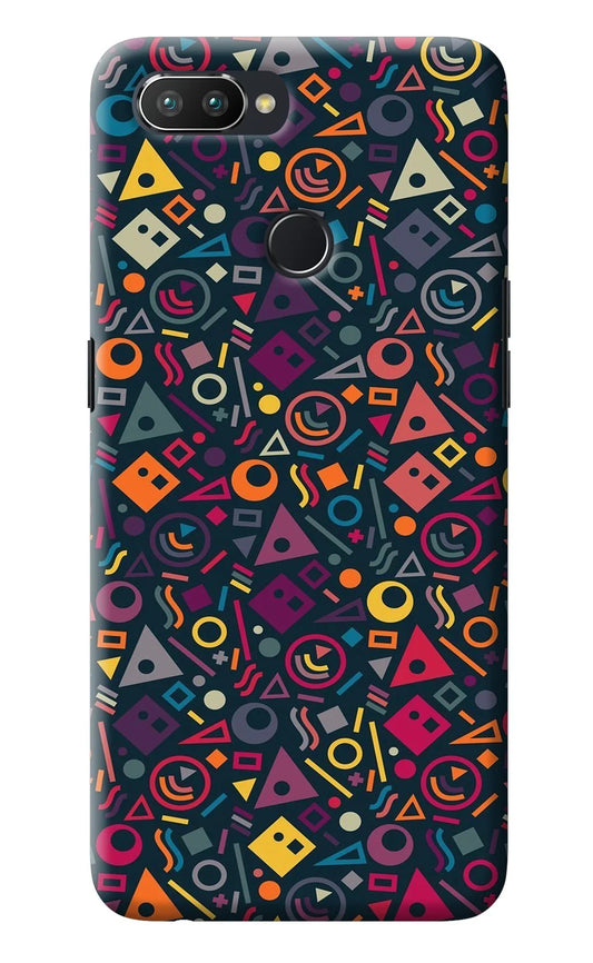 Geometric Abstract Realme U1 Back Cover