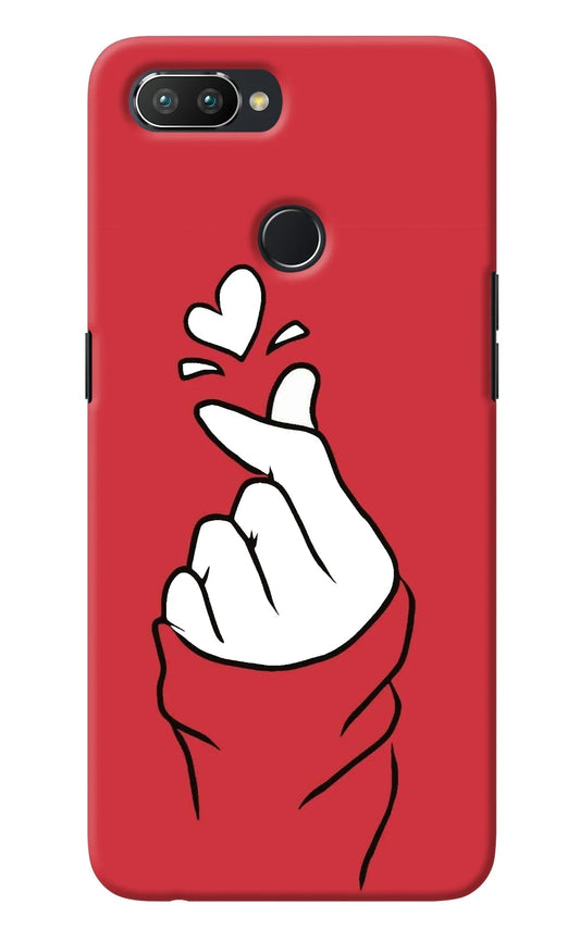 Korean Love Sign Realme U1 Back Cover