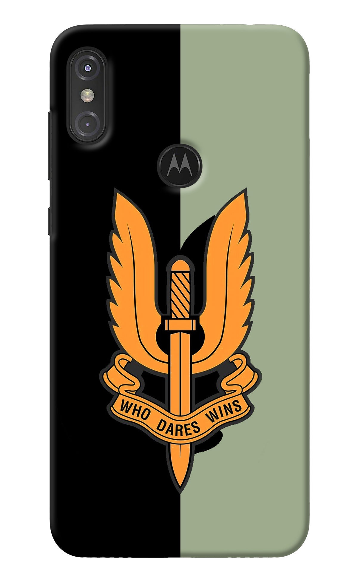 Balidan Logo Moto One Power Back Cover