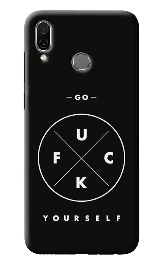 Go Fuck Yourself Honor Play Back Cover