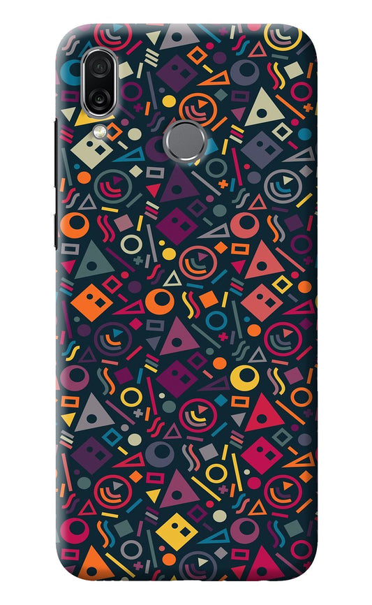 Geometric Abstract Honor Play Back Cover