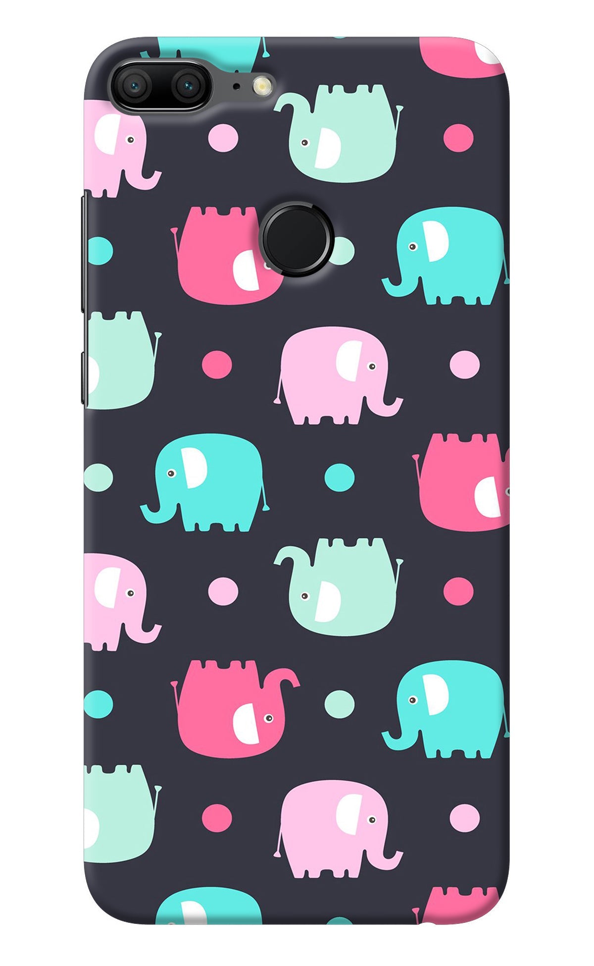 Elephants Honor 9 Lite Back Cover