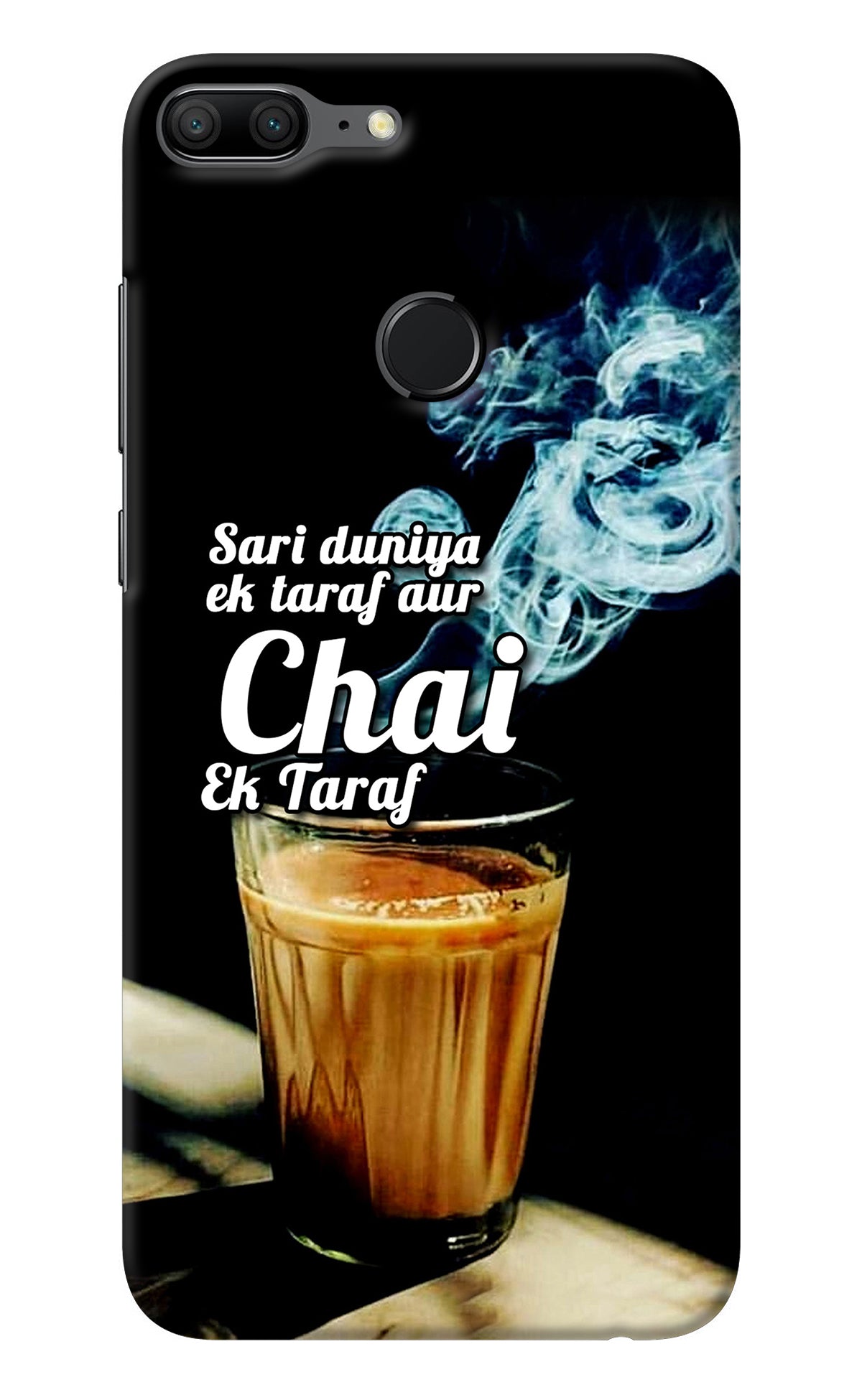 Chai Ek Taraf Quote Honor 9 Lite Back Cover