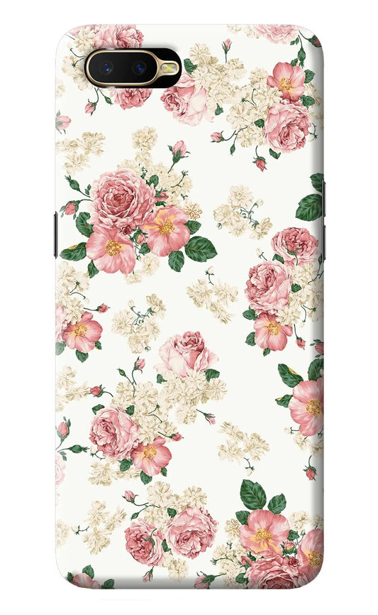Flowers Oppo K1 Back Cover