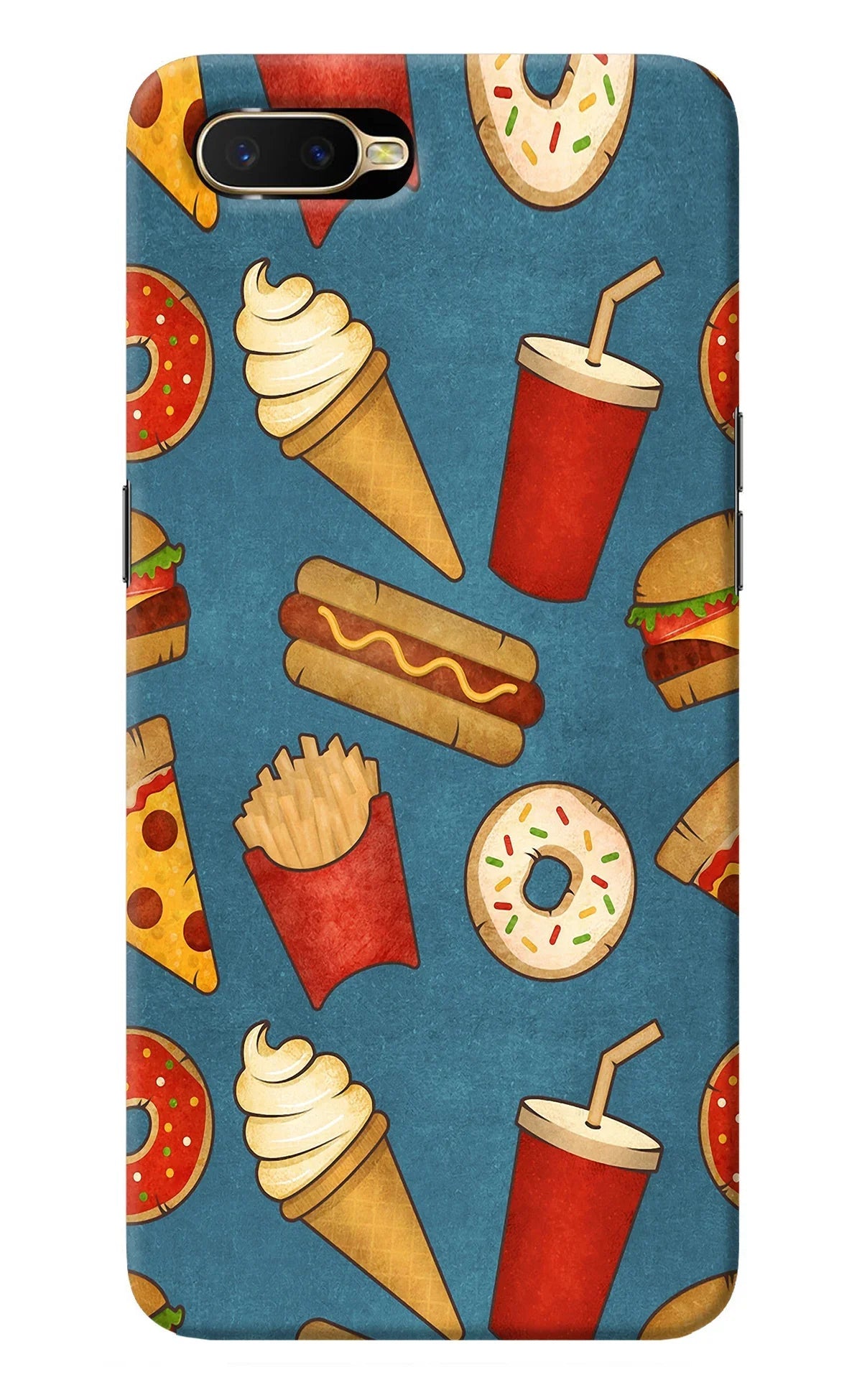 Foodie Oppo K1 Back Cover