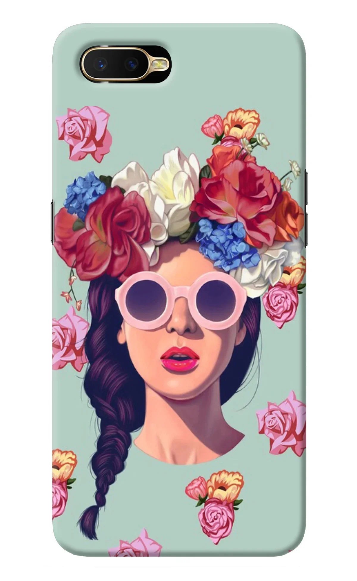 Pretty Girl Oppo K1 Back Cover