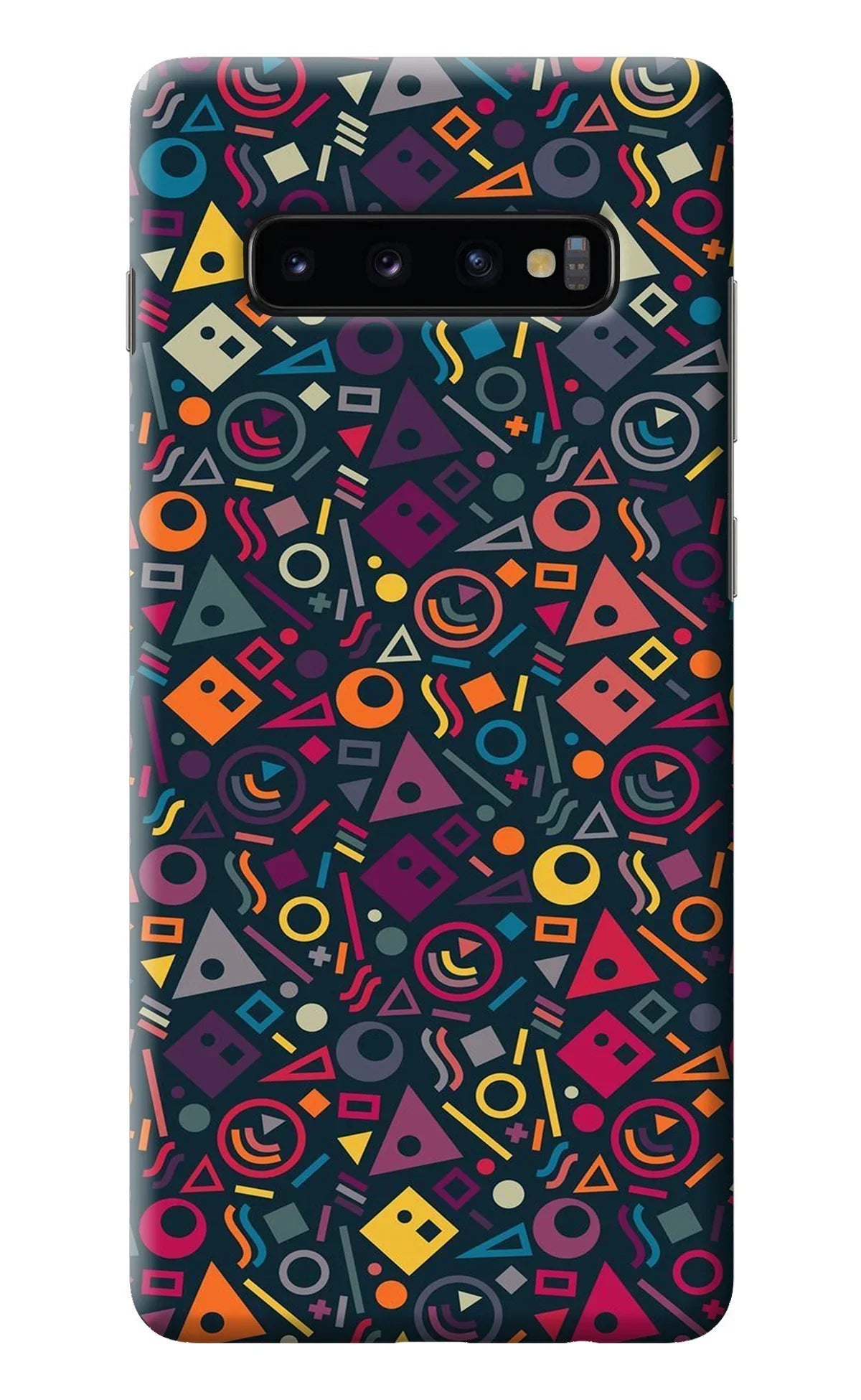 Geometric Abstract Samsung S10 Plus Back Cover
