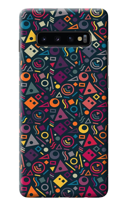 Geometric Abstract Samsung S10 Plus Back Cover