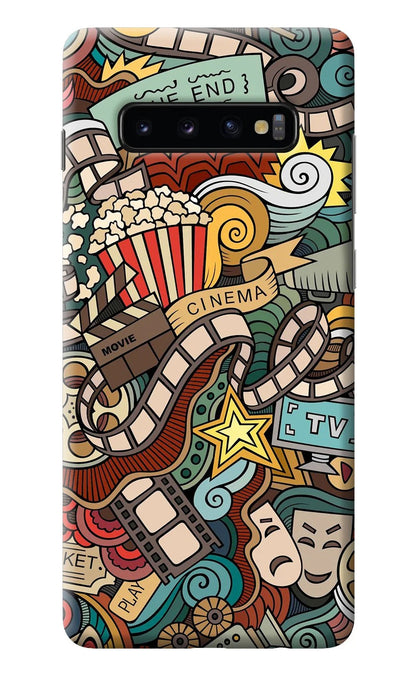 Cinema Abstract Samsung S10 Plus Back Cover