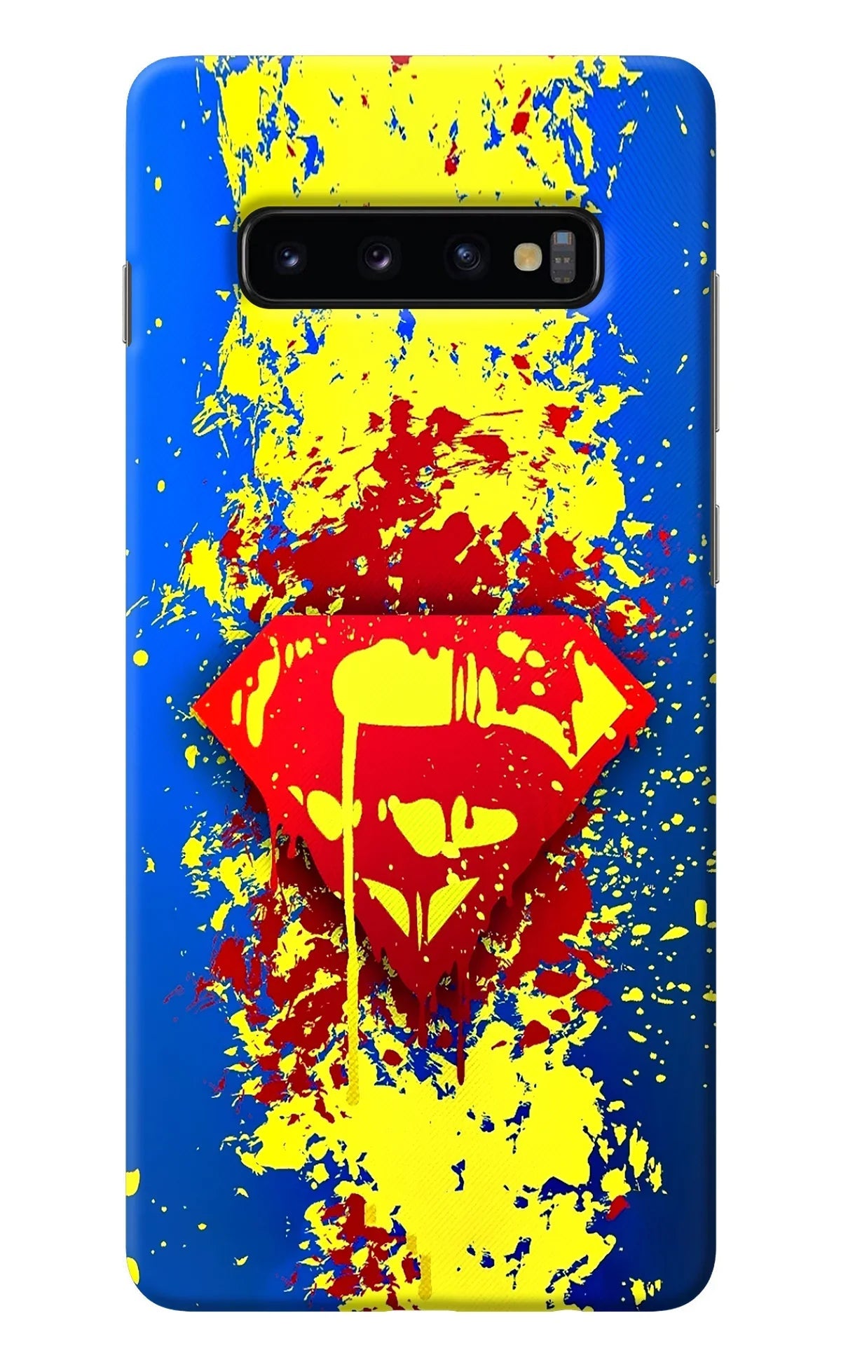Superman logo Samsung S10 Plus Back Cover