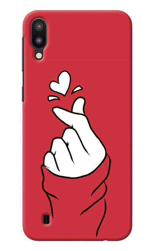 Korean Love Sign Samsung M10 Back Cover