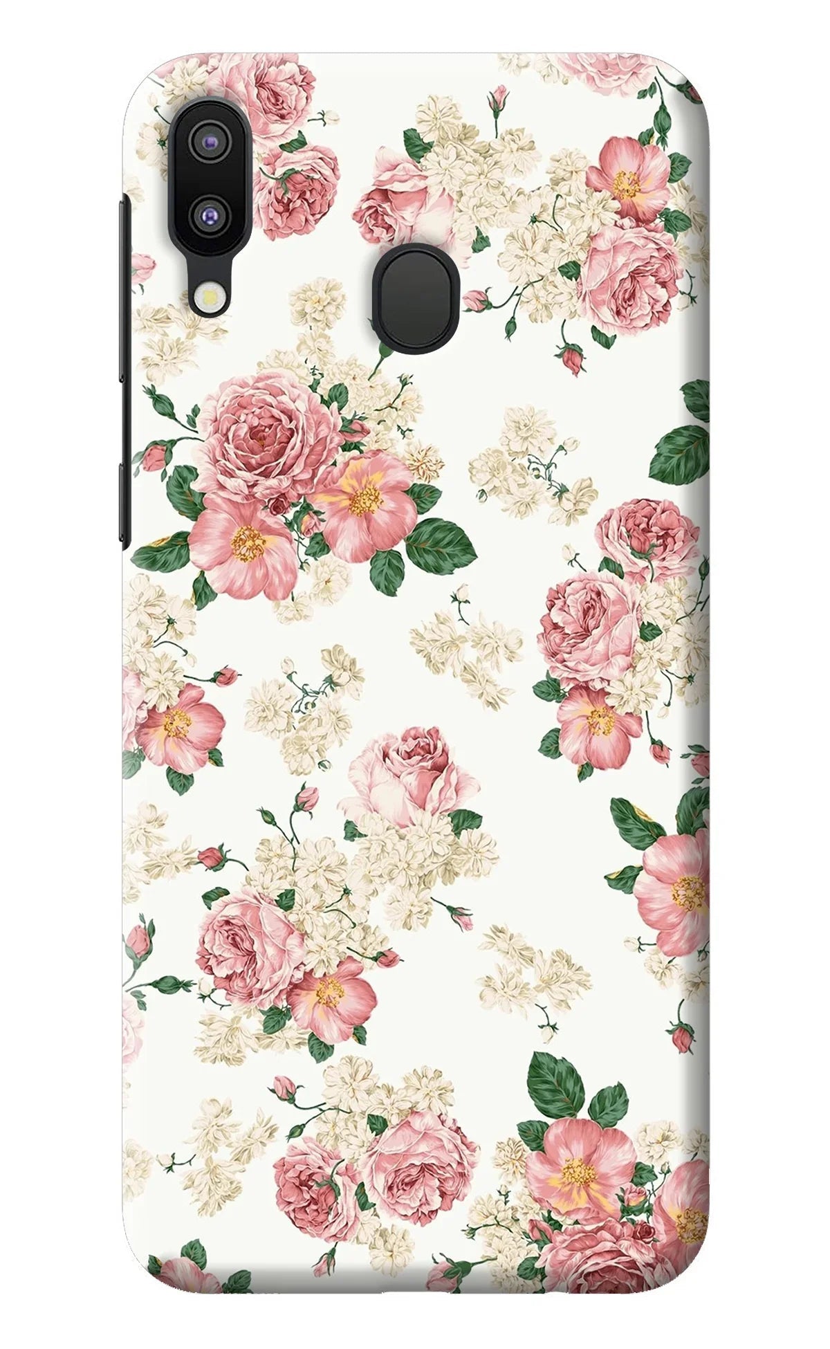 Flowers Samsung M20 Back Cover