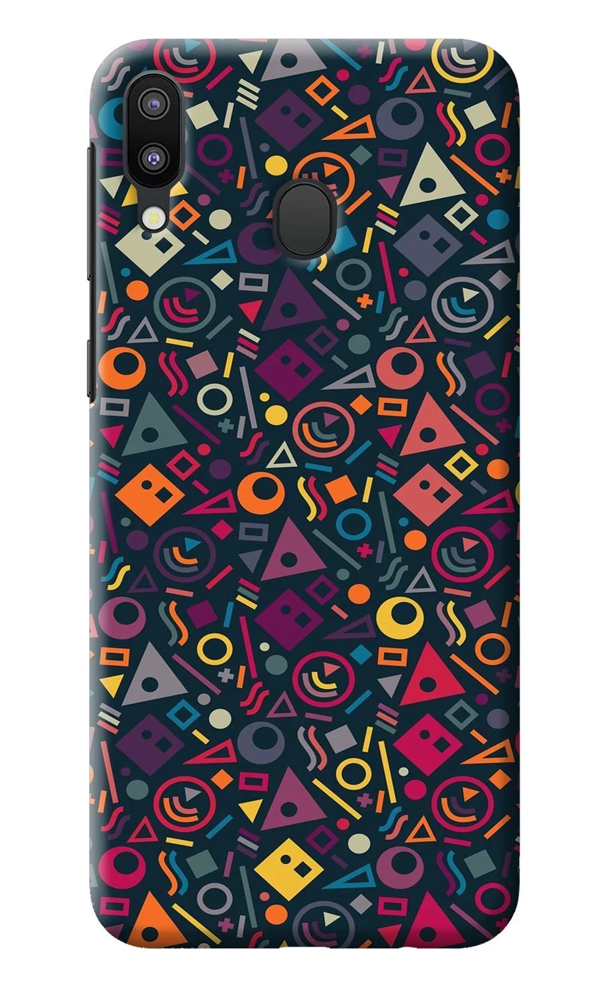Geometric Abstract Samsung M20 Back Cover