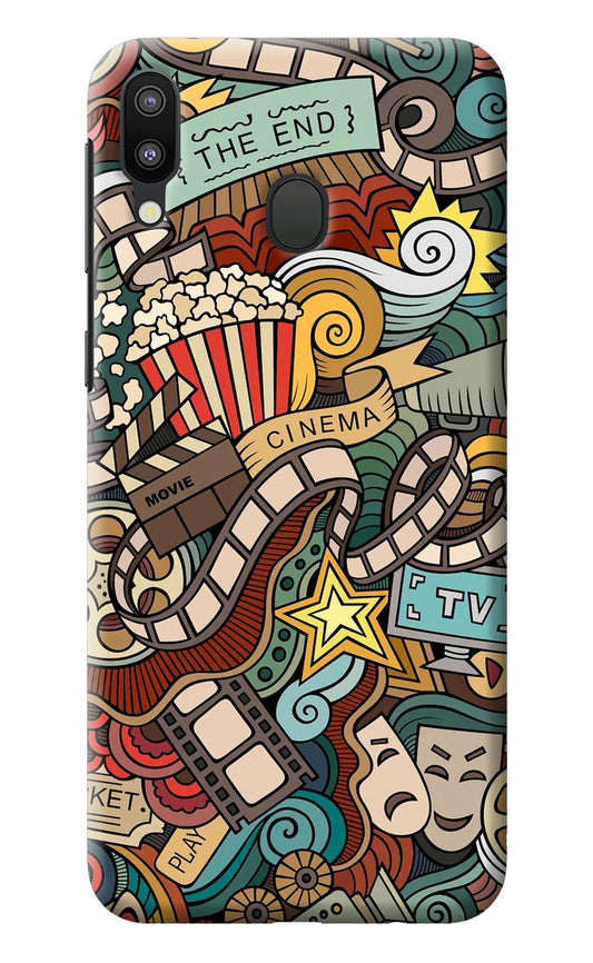 Cinema Abstract Samsung M20 Back Cover