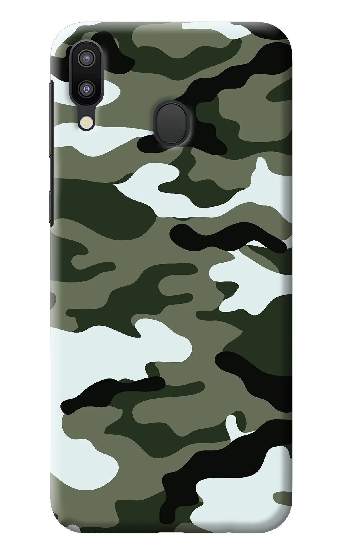 Camouflage Samsung M20 Back Cover