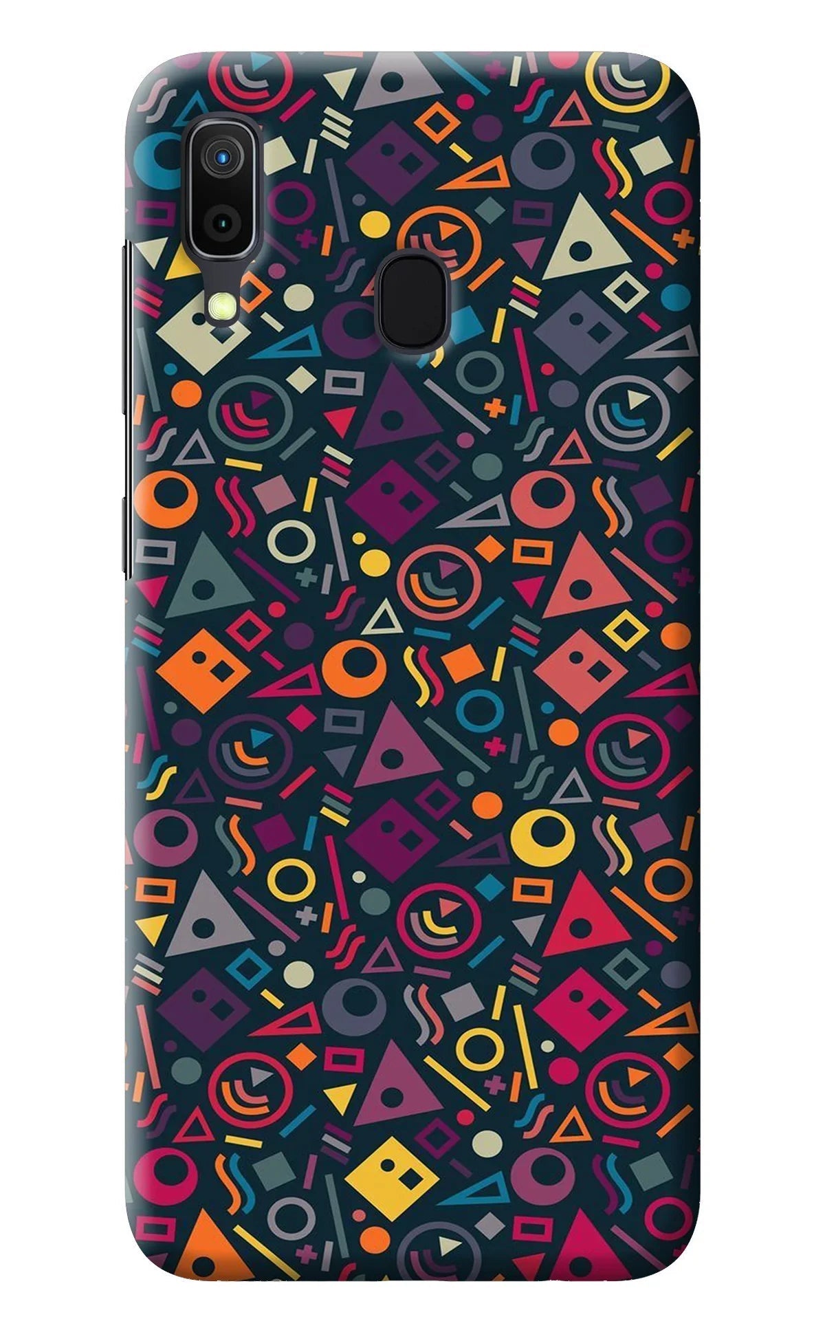 Geometric Abstract Samsung A30 Back Cover