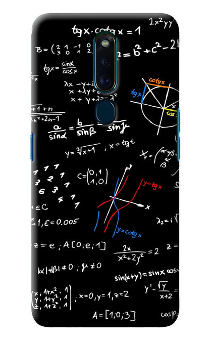 Mathematics Formula Oppo F11 Pro Back Cover