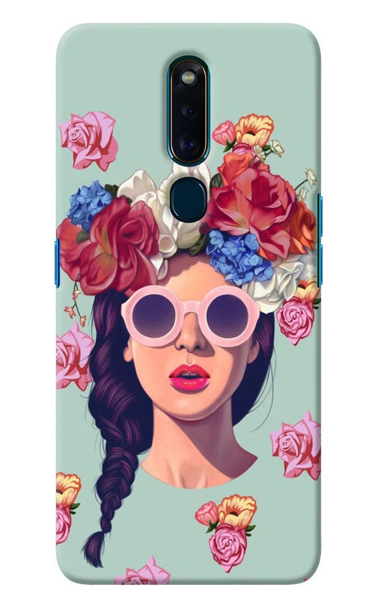 Pretty Girl Oppo F11 Pro Back Cover