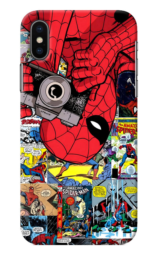 Spider Man iPhone XS Back Cover