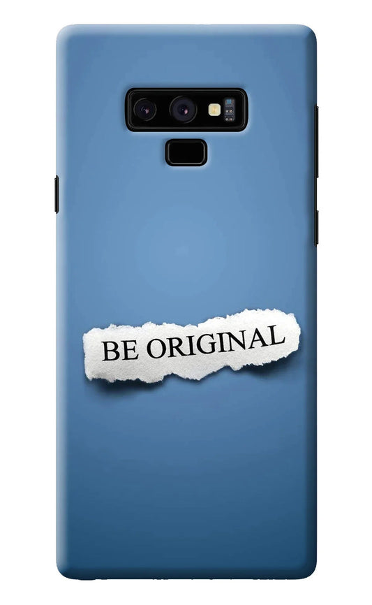 Be Original Samsung Note 9 Back Cover