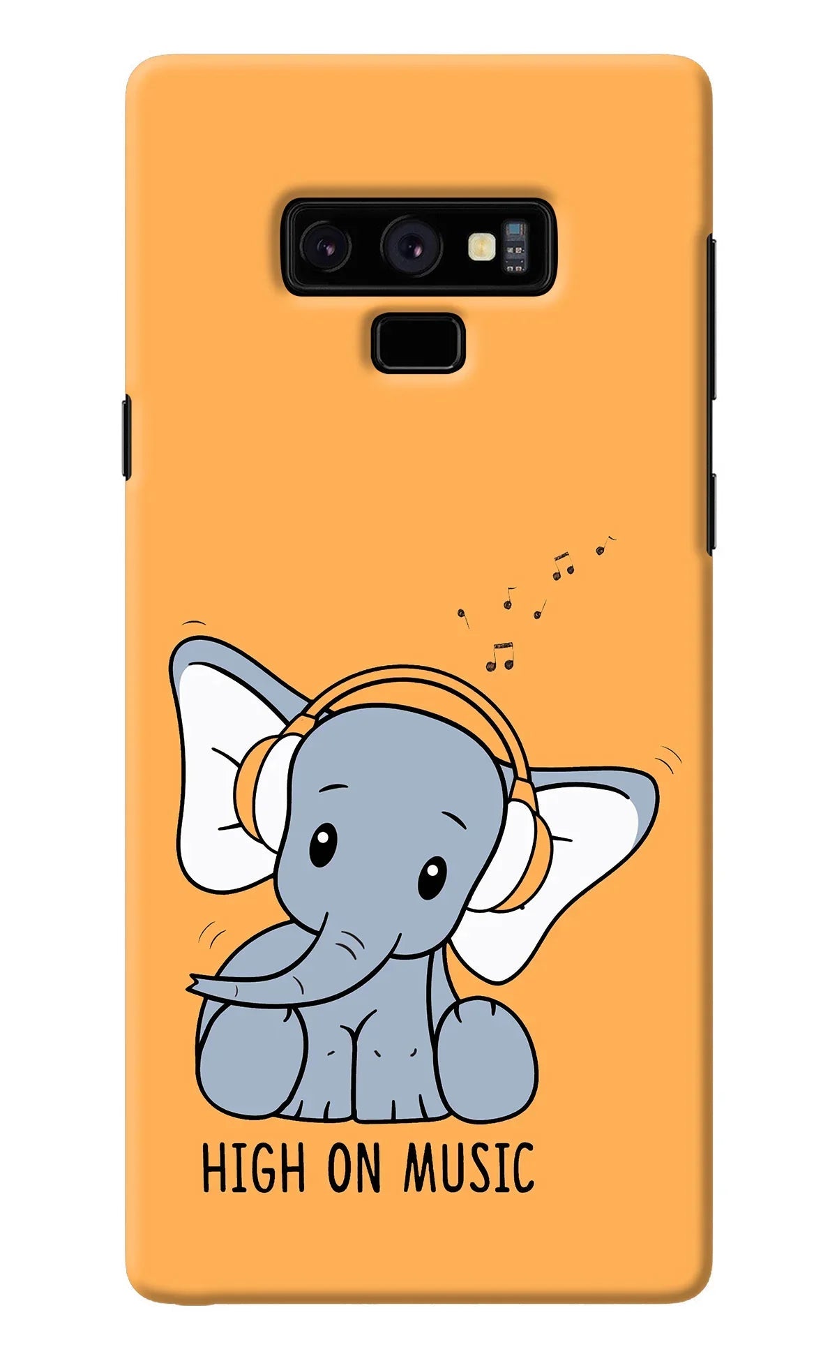High On Music Samsung Note 9 Back Cover