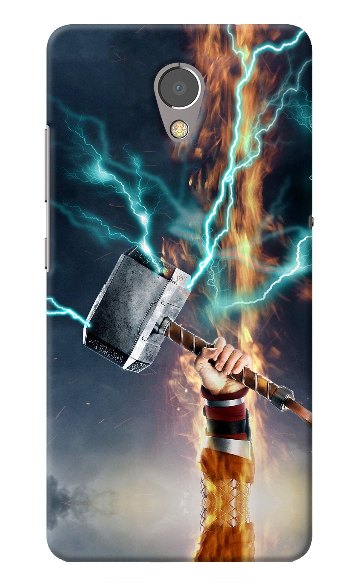 Thor Hammer Mjolnir Lenovo P2 Back Cover