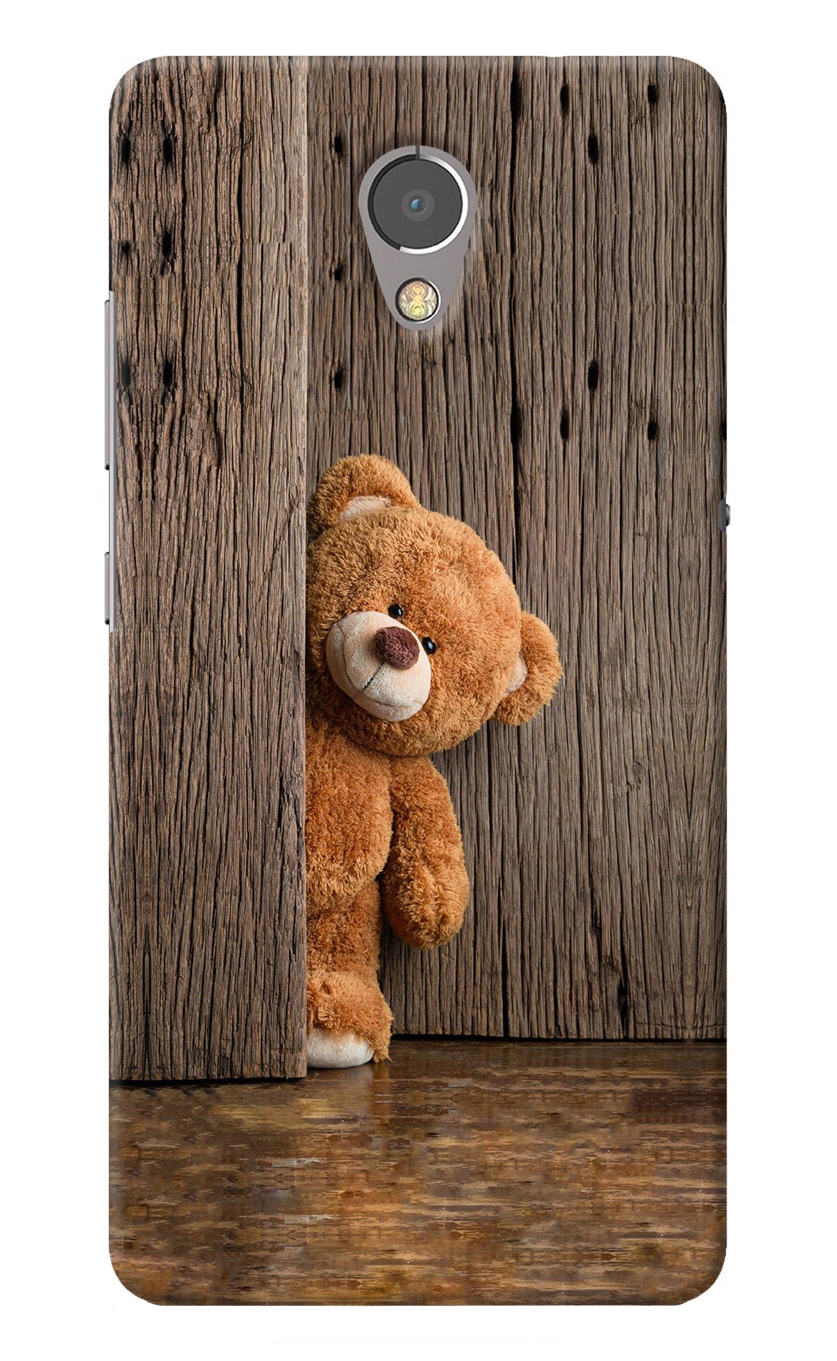 Teddy Wooden Lenovo P2 Back Cover