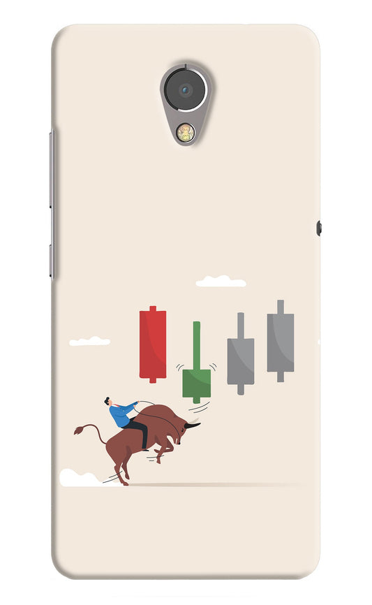 Bull Trading Momentum Lenovo P2 Back Cover