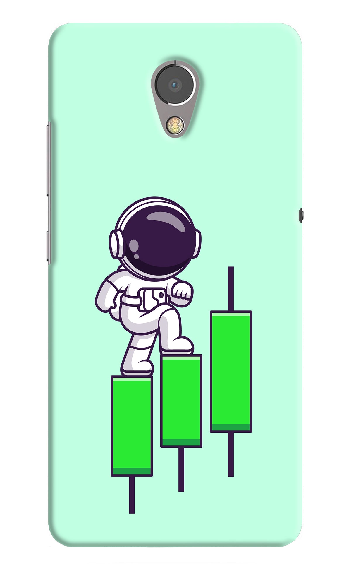 Astronaut Trader Lenovo P2 Back Cover