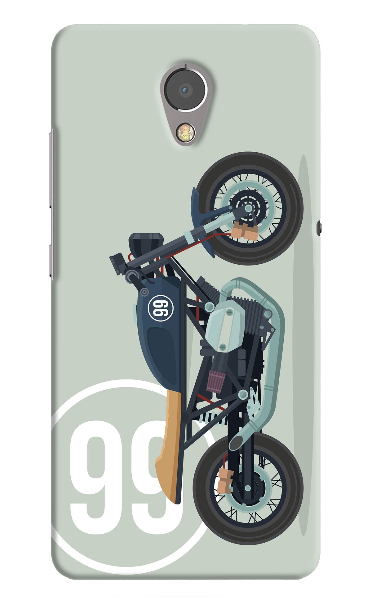 Classic Cafe Racer 99 Lenovo P2 Back Cover