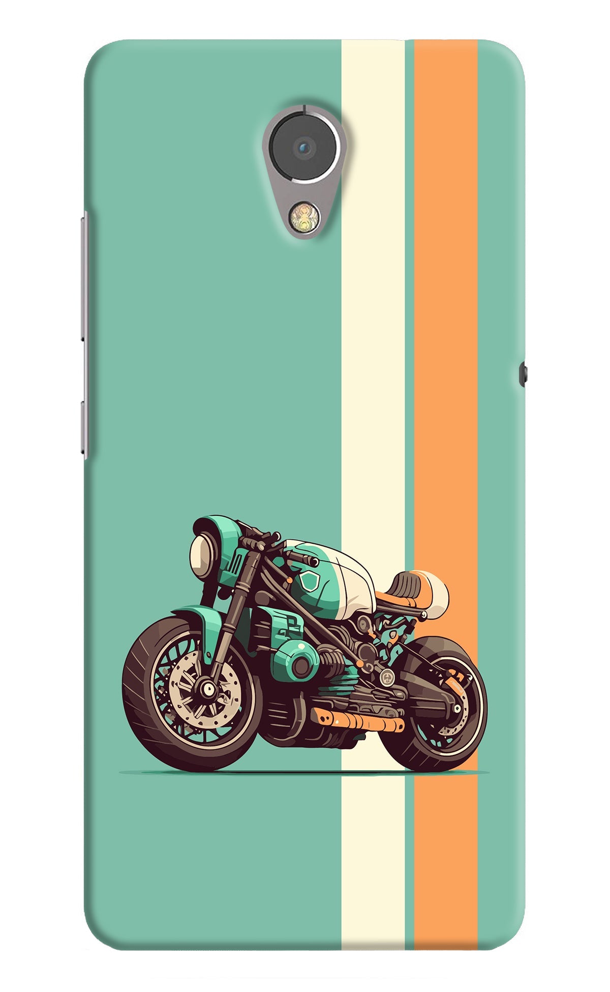 Striped Moto Drift Lenovo P2 Back Cover