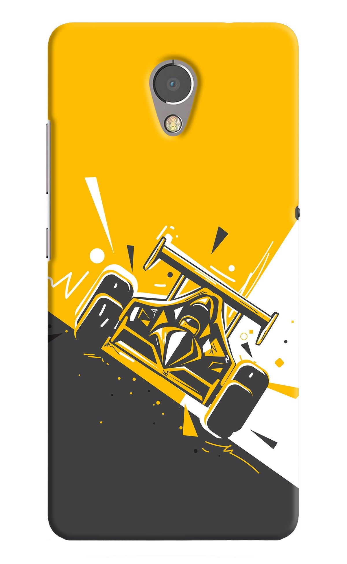 Track King Lenovo P2 Back Cover