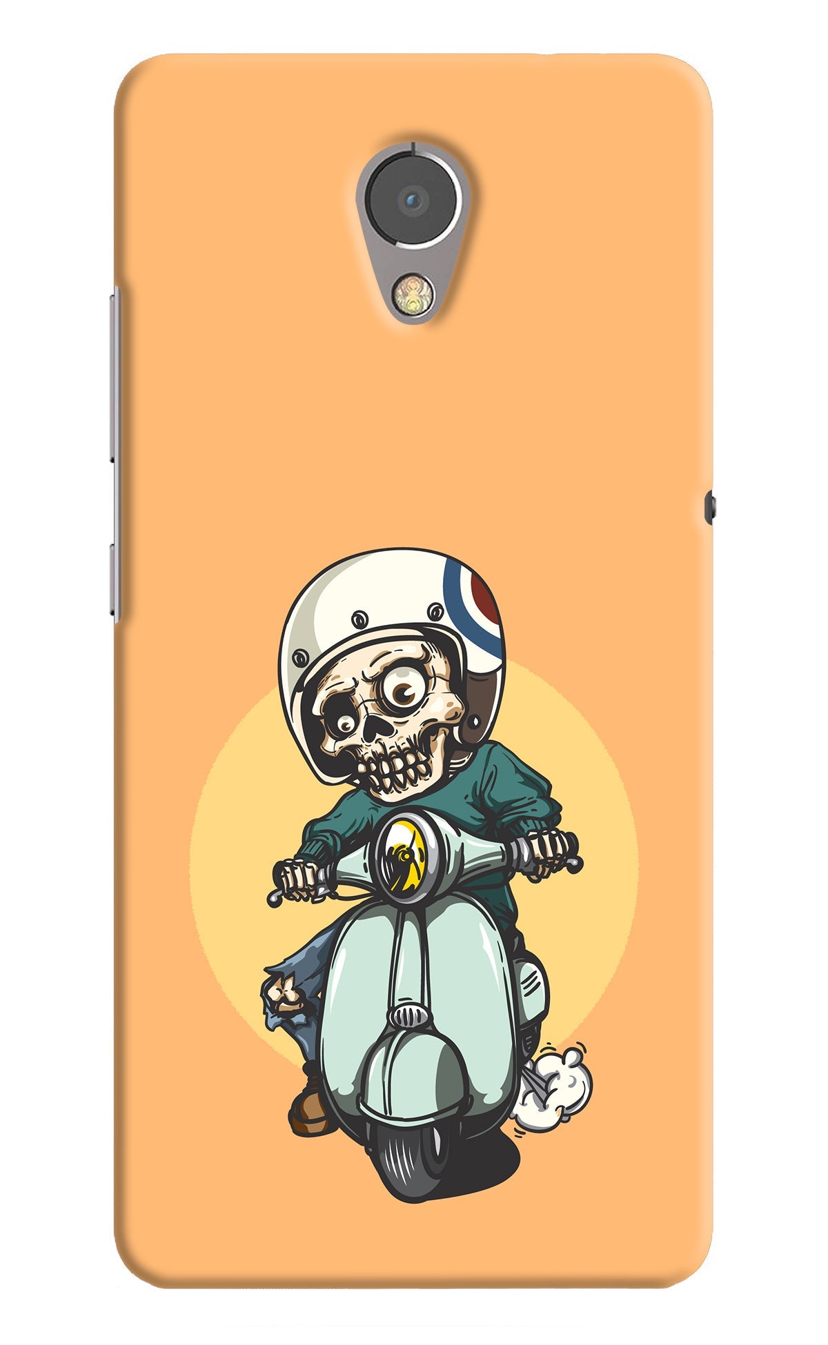 Undead Biker Lenovo P2 Back Cover