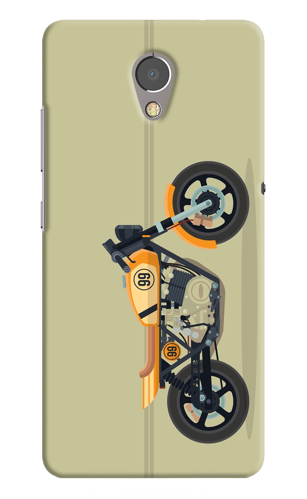 Vertical Speedster Lenovo P2 Back Cover