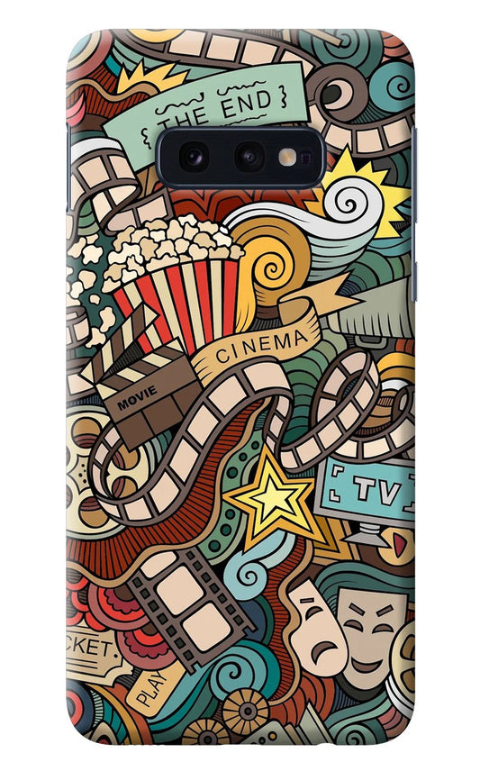 Cinema Abstract Samsung S10E Back Cover