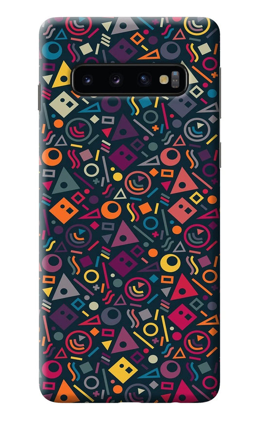 Geometric Abstract Samsung S10 Back Cover
