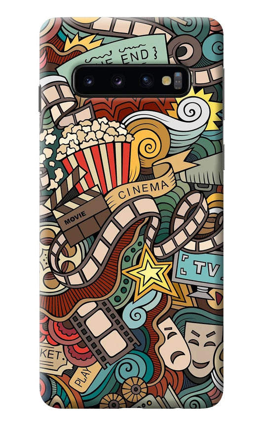 Cinema Abstract Samsung S10 Back Cover